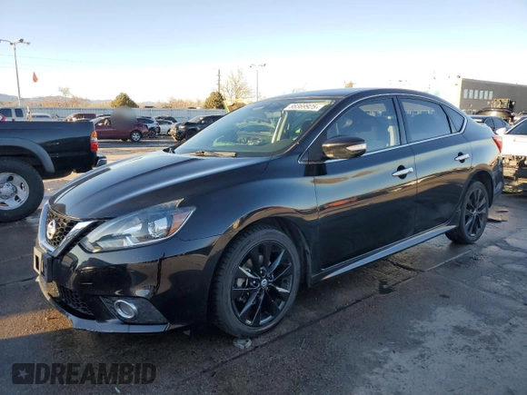 2017 Nissan Sentra S with VIN 3N1AB7AP8HY384391, listed as a Copart auction lot 88369925 with 102,822 mi miles and Salvage Title. Bid and sale history available at DreamBid. Image 1.