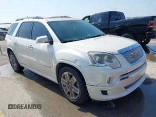 2011 GMC Acadia Denali with VIN 1GKKVTED6BJ232742, listed as a IAAI auction lot 42047901 with 141,694 mi miles. Bid and sale history available at carsss.com. Image 1.