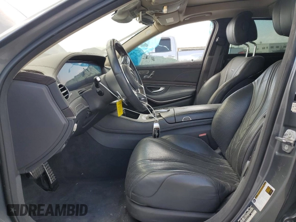 2019 Mercedes-Benz S-Class AMG S 63 with VIN WDDUG8JB1KA484274, listed as a Copart auction lot 76652314 with 93,651 mi miles and Salvage Title. Bid and sale history available at carsss.com. Image 7.