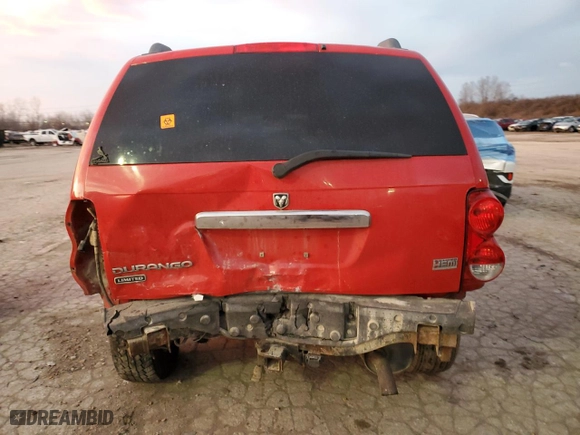 2004 Dodge Durango Limited with VIN 1D4HB58D94F147439, listed as a Copart auction lot 86797124 with 0 mi miles and Salvage Title. Bid and sale history available at carsss.com. Image 6.