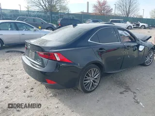2014 Lexus IS 250 with VIN JTHCF1D22E5014097, listed as a IAAI auction lot 42008780 with Not provided miles and . Bid and sale history available at DreamBid. Image 4.