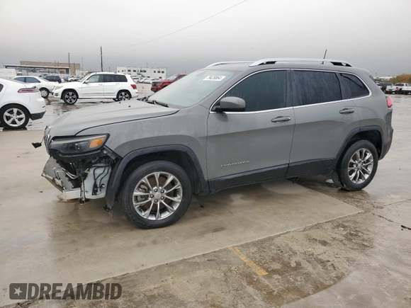 2020 Jeep Cherokee Altitude with VIN 1C4PJLLB3LD577645, listed as a Copart auction lot 79428864 with 38,340 mi miles and Salvage Title. Bid and sale history available at carsss.com. Image 1.
