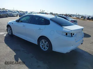 2018 Kia Optima LX with VIN 5XXGT4L32JG181735, listed as a IAAI auction lot 41699217 with 74,822 mi miles. Bid and sale history available at carsss.com. Image 3.