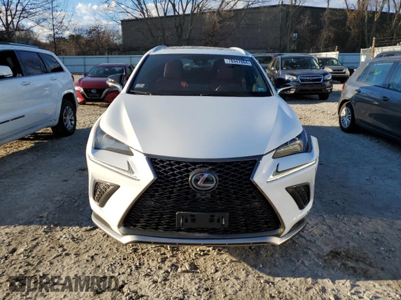 2020 Lexus NX with VIN JTJSARDZ3L5016328, listed as a Copart auction lot 78947864 with 50,277 mi miles and Salvage Title. Bid and sale history available at carsss.com. Image 5.