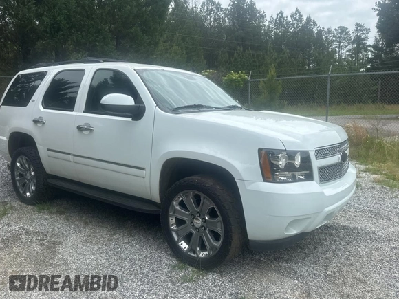 2009 Chevrolet Tahoe LTZ with VIN 1GNFK330X9J100915, listed as a Copart auction lot 55279675 with 254,708 mi miles and Salvage title. Bid and sale history available at DreamBid. Image 1.