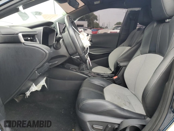 2019 Toyota Corolla Hatchback SE with VIN JTNK4RBEXK3058298, listed as a Copart auction lot 62463294 with 39,183 mi miles and Salvage Title. Bid and sale history available at carsss.com. Image 7.