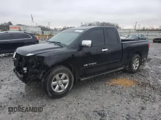 2010 Nissan Titan SE with VIN 1N6AA0CA4AN325984, listed as a Copart auction lot 48220805 with 191,926 mi miles and Salvage Title. Bid and sale history available at carsss.com. Image 1.