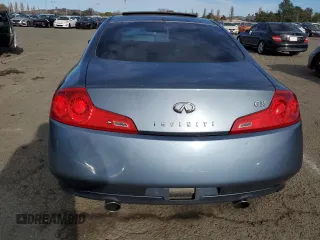 2006 Infiniti G35 Coupe with VIN JNKCV54E16M717279, listed as a Copart auction lot 88104745 with 140,898 mi miles and Salvage Title. Bid and sale history available at carsss.com. Image 6.