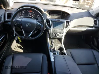 2020 Acura TLX with VIN 19UUB1F36LA000507, listed as a Copart auction lot 44448485 with 35,320 mi miles and Clean Title. Bid and sale history available at carsss.com. Image 8.