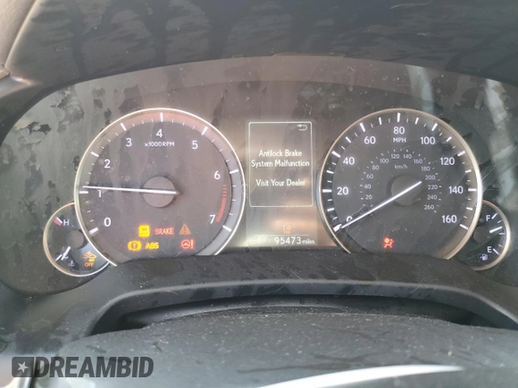 2020 Lexus RX with VIN 2T2HZMAA7LC167291, listed as a Copart auction lot 44828825 with 95,473 mi miles and Non Repairable. Bid and sale history available at carsss.com. Image 9.