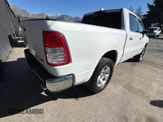 2022 Ram 1500 Lone Star with VIN 1C6SRFFT4NN464963, listed as a Copart auction lot 77888524 with 28,369 mi miles and Non repairable. Bid and sale history available at DreamBid. Image 4.