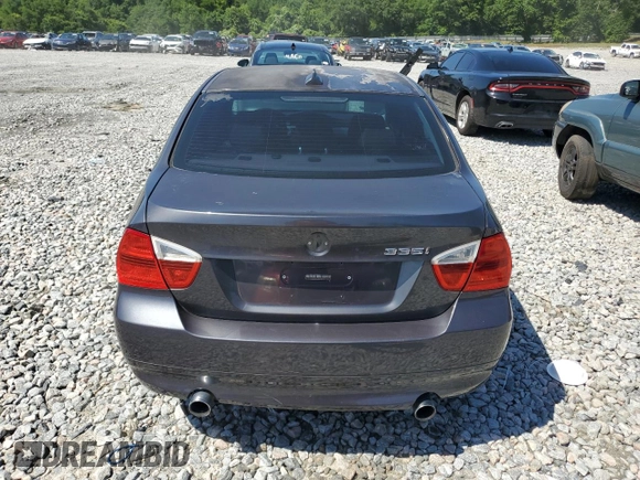 2007 BMW 3 Series 335i z VIN WBAVB73577VF52592, wystawiony jako Copart lot #58033005 z przebiegiem Nie podano mil oraz Czysty tytuł • Clean title. Historia ofert i sprzedaży dostępna na DreamBid. Obrazek 6.