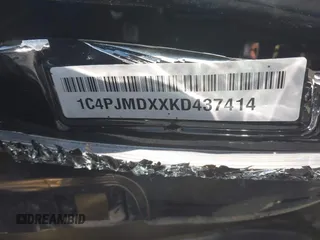 2019 Jeep Cherokee High Altitude with VIN 1C4PJMDXXKD437414, listed as a IAAI auction lot 42571769 with Not provided miles and . Bid and sale history available at DreamBid. Image 9.