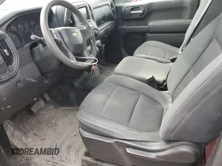 2019 Chevrolet Silverado 1500 Work Truck with VIN 3GCNWAEF1KG261966, listed as a Copart auction lot 50313505 with 160,135 mi miles and Salvage Title. Bid and sale history available at DreamBid. Image 7.