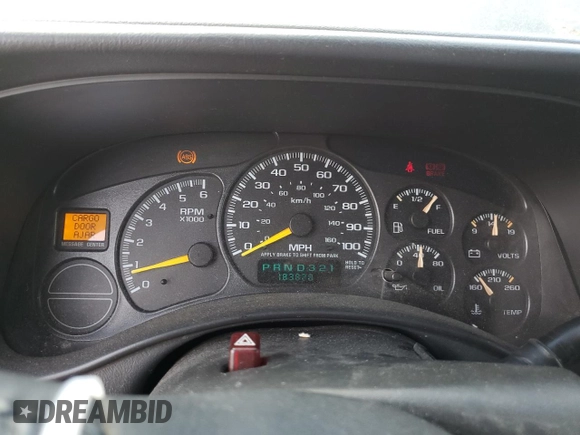 2001 Chevrolet Suburban LS with VIN 3GNEC16T81G168705, listed as a Copart auction lot 71161814 with 183,828 mi miles and Salvage Title. Bid and sale history available at carsss.com. Image 9.