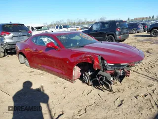 2023 Chevrolet Camaro 1LT z VIN 1G1FB1RS9P0145541, wystawiony jako IAAI lot #41528642 z przebiegiem 31 809 mil mil oraz . Historia ofert i sprzedaży dostępna na DreamBid. Obrazek 1.