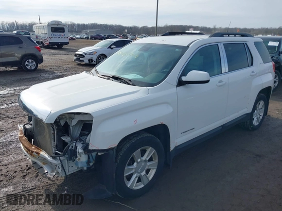 2012 GMC Terrain SLE-2 with VIN 2GKFLTEK9C6353074, listed as a IAAI auction lot 40973150 with 128,048 mi miles. Bid and sale history available at carsss.com. Image 2.