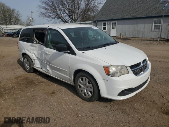 2014 Dodge Grand Caravan American Value with VIN 2C4RDGBG8ER245897, listed as a Copart auction lot 54066945 with 144,177 mi miles and Clean Title. Bid and sale history available at DreamBid. Image 4.