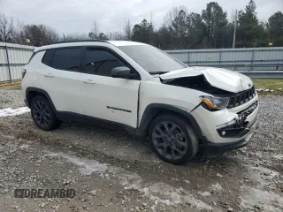 2021 Jeep Compass 80th Anniversary with VIN 3C4NJCEB3MT602334, listed as a Copart auction lot 45680925 with Not Provided miles and Clean Title. Bid and sale history available at carsss.com. Image 4.
