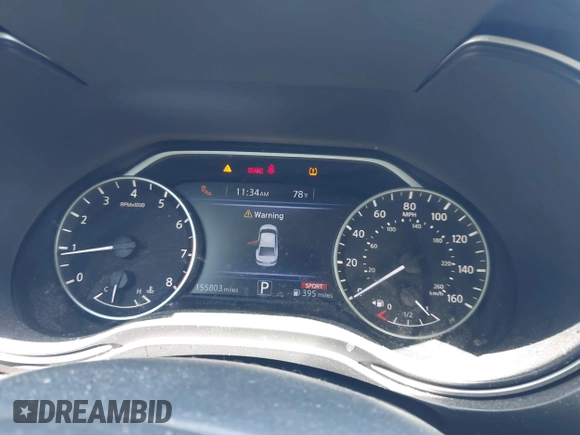 2017 Nissan Maxima S with VIN 1N4AA6AP9HC448611, listed as a IAAI auction lot 42553991 with 155,803 mi miles and . Bid and sale history available at DreamBid. Image 15.