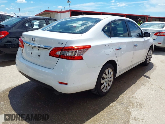 2015 Nissan Sentra SV with VIN 3N1AB7AP0FY257339, listed as a IAAI auction lot 42222583 with 162,476 mi miles and . Bid and sale history available at DreamBid. Image 4.