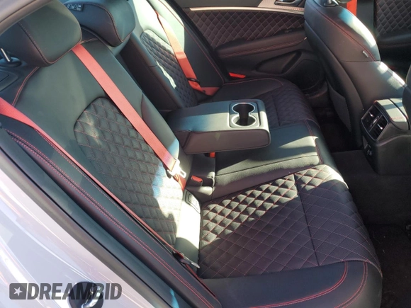 2022 Genesis G70 3.3T with VIN KMTG54TE0NU084403, listed as a Copart auction lot 79113114 with 19,173 mi miles and Salvage Title. Bid and sale history available at DreamBid. Image 11.