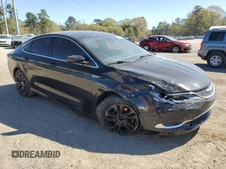 2015 Chrysler 200 Limited with VIN 1C3CCCAB1FN693585, listed as a Copart auction lot 50092965 with 135,648 mi miles and Salvage title. Bid and sale history available at DreamBid. Image 4.