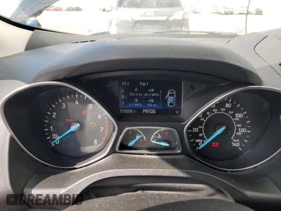 2017 Ford Escape SE with VIN 1FMCU9GD1HUA84912, listed as a Copart auction lot 51988205 with 111,028 mi miles and Salvage Title. Bid and sale history available at carsss.com. Image 9.