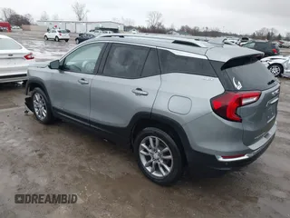2023 GMC Terrain SLT with VIN 3GKALVEG0PL136001, listed as a IAAI auction lot 41799921 with 76,933 mi miles and . Bid and sale history available at carsss.com. Image 3.