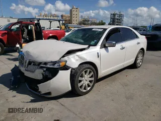 2010 Lincoln MKZ with VIN 3LNHL2GC3AR602314, listed as a Copart auction lot 54420215 with 92,000 mi miles and Salvage Title. Bid and sale history available at carsss.com. Image 1.