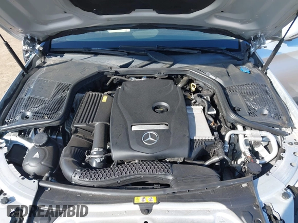 2018 Mercedes-Benz C C 300 with VIN WDDWF4KB2JR320325, listed as a IAAI auction lot 40359181 with 58,522 mi miles. Bid and sale history available at carsss.com. Image 10.