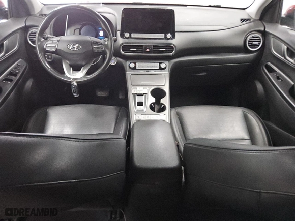 2021 Hyundai Kona Electric Ultimate with VIN KM8K53AG2MU131884, listed as a Copart auction lot 47848645 with 62,721 mi miles and Clean Title. Bid and sale history available at carsss.com. Image 8.