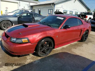 2003 Ford Mustang GT Deluxe with VIN 1FAFP42X43F381219, listed as a Copart auction lot 62371735 with 92,556 mi miles and Salvage title. Bid and sale history available at DreamBid. Image 1.