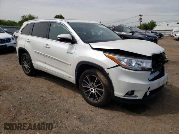 2016 Toyota Highlander Hybrid Limited with VIN 5TDDCRFH1GS017357, listed as a Copart auction lot 51720963 with 178,055 mi miles. Bid and sale history available at carsss.com. Image 4.