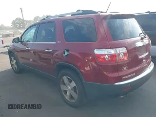 2010 GMC Acadia SLT1 with VIN 1GKLRMED9AJ164627, listed as a IAAI auction lot 42688959 with 179,119 mi miles and . Bid and sale history available at DreamBid. Image 3.