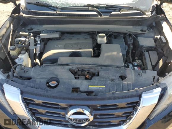 2017 Nissan Pathfinder SL with VIN 5N1DR2MM2HC629331, listed as a Copart auction lot 54307485 with 155,383 mi miles and Salvage Title. Bid and sale history available at DreamBid. Image 12.