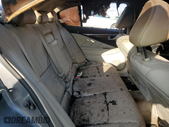 2017 Infiniti Q50 Premium with VIN JN1EV7ARXHM831042, listed as a Copart auction lot 55333025 with Not Provided miles and Clean Title. Bid and sale history available at DreamBid. Image 10.