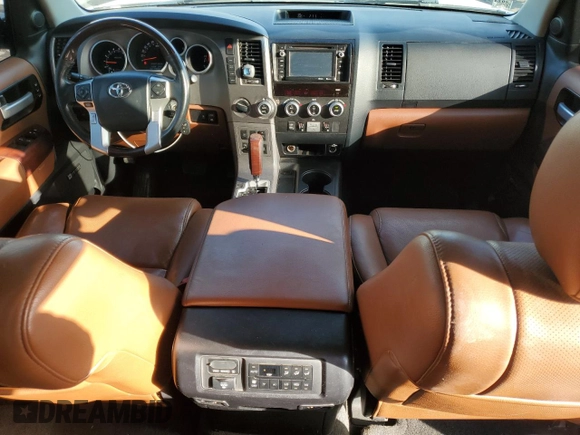 2014 Toyota Sequoia Platinum with VIN 5TDDW5G19ES096470, listed as a Copart auction lot 80758924 with 178,839 mi miles and Salvage Title. Bid and sale history available at carsss.com. Image 8.