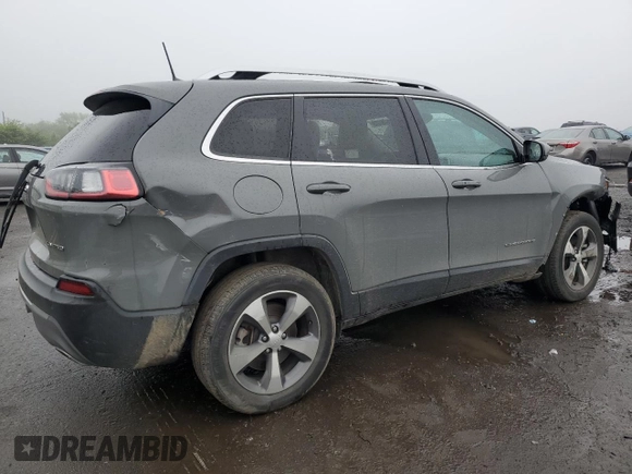 2021 Jeep Cherokee Limited с VIN 1C4PJMDX5MD166457, выставлен на аукционе Copart как лот 61470495 с пробегом 22 069 миль миль и Списание • Salvage title. История ставок и продаж доступна на DreamBid. Изображение 3.