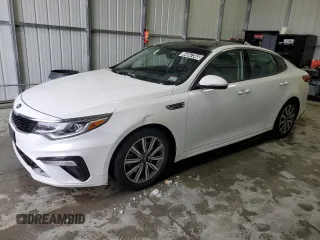 2020 Kia Optima EX Premium with VIN 5XXGU4L12LG429349, listed as a Copart auction lot 44547345 with 82,308 mi miles and Clean Title. Bid and sale history available at carsss.com. Image 1.
