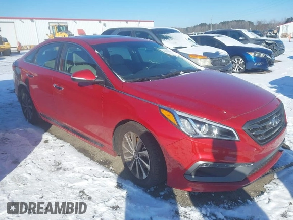 2017 Hyundai Sonata Sport with VIN 5NPE34AF4HH498810, listed as a IAAI auction lot 41374313 with 82,021 mi miles and . Bid and sale history available at DreamBid. Image 1.