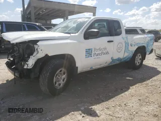 2023 Nissan Frontier S z VIN 1N6ED1CL8PN648346, wystawiony jako Copart lot #49850165 z przebiegiem 25 856 mil mil oraz Szkoda całkowita • Salvage title. Historia ofert i sprzedaży dostępna na DreamBid. Obrazek 1.