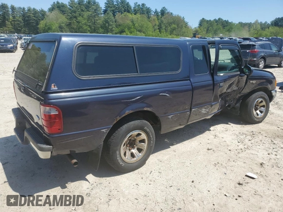 2002 Ford Ranger XL with VIN 1FTYR14U92TA01225, listed as a Copart auction lot 56657235 with 118,013 mi miles and Clean title. Bid and sale history available at DreamBid. Image 3.