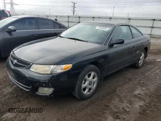 2001 Toyota Solara SE with VIN 2T1CF22P81C521105, listed as a Copart auction lot 86488464 with 117,663 mi miles and Salvage Title. Bid and sale history available at carsss.com. Image 1.