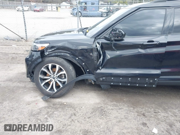 2020 Ford Explorer ST with VIN 1FM5K8GC1LGA74663, listed as a IAAI auction lot 41823709 with 43,007 mi miles and . Bid and sale history available at DreamBid. Image 6.