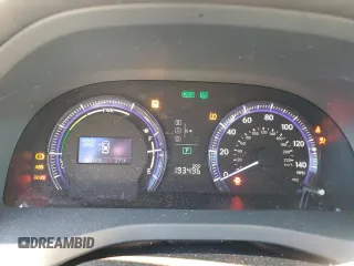 2011 Lexus HS 250h with VIN JTHBB1BA3B2043705, listed as a Copart auction lot 45357935 with 193,496 mi miles and Salvage Title. Bid and sale history available at DreamBid. Image 9.