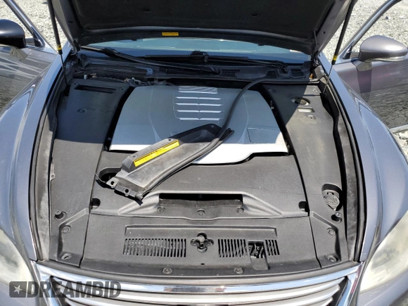 2013 Lexus LS 460 with VIN JTHBL5EF9D5113902, listed as a Copart auction lot 58020065 with 234,478 mi miles and Salvage title. Bid and sale history available at DreamBid. Image 11.