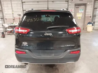 2016 Jeep Cherokee Limited with VIN 1C4PJMDB1GW304332, listed as a IAAI auction lot 41835492 with 84,567 mi miles. Bid and sale history available at carsss.com. Image 16.