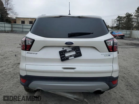 2017 Ford Escape Titanium with VIN 1FMCU9JD7HUC92043, listed as a Copart auction lot 52312455 with 0 mi miles and Non Repairable. Bid and sale history available at carsss.com. Image 6.
