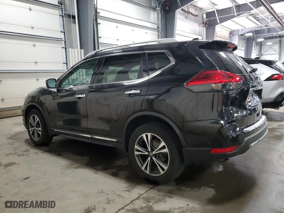 2017 Nissan Rogue SV with VIN 5N1AT2MV0HC802227, listed as a Copart auction lot 50187265 with 54,172 mi miles and Salvage Title. Bid and sale history available at carsss.com. Image 2.